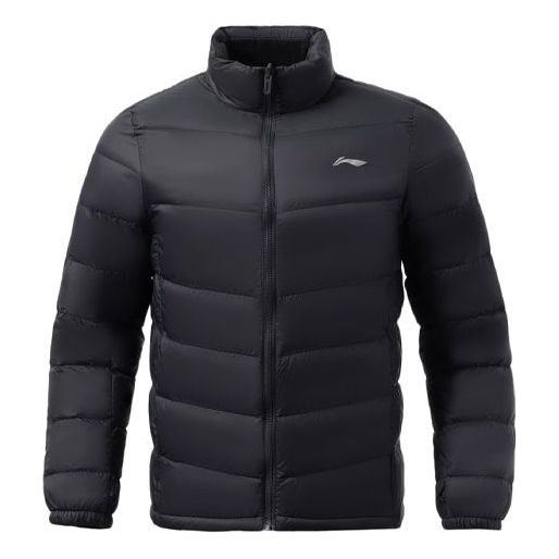 Prešívaná bunda Li-Ning Training Short Down Jacket Čierna | AYMR145-1