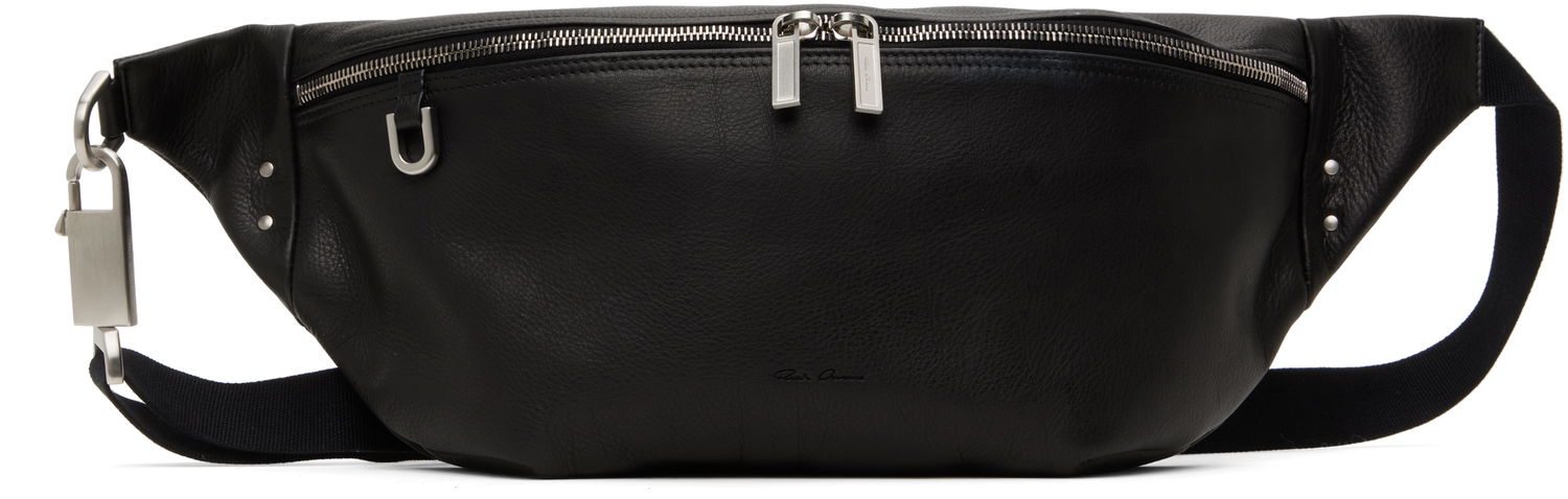 Ľadvinka Rick Owens Rick Owens Hollywood Bumbag Pouch Čierna | RA01E0631 LCN, 0