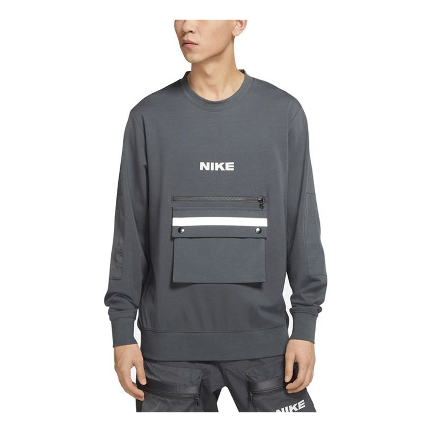 Sveter Nike Sportswear City Made Reflective Pocket Sweatshirt Šedá | DA0070-068, 0