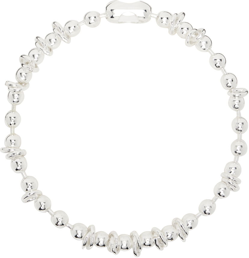 Náhrdelník MARTINE ALI Martine Ali Spar Ball Chain Necklace Metalická | MASS25012-HS