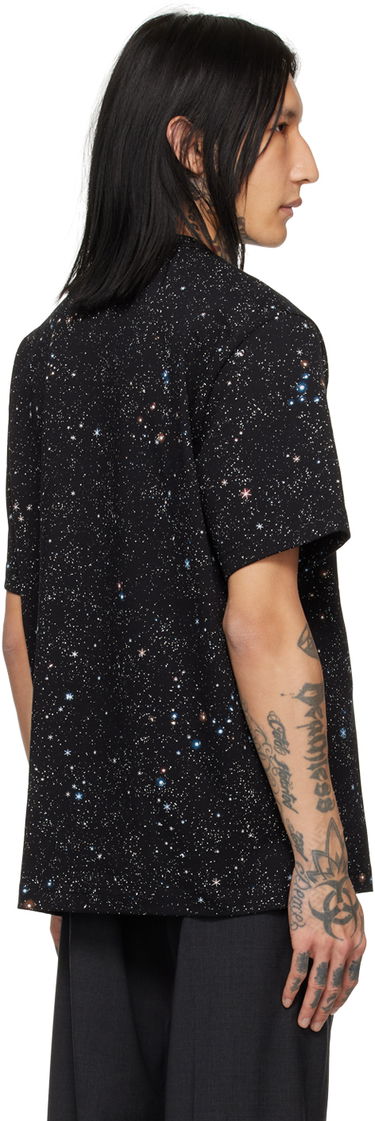 Tričko Helmut Lang Space Print T-Shirt Čierna | N09HM525, 2