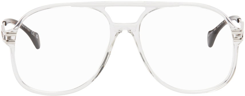 Slnečné okuliare Gucci Aviator Glasses Biela | GG1106O-003, 0