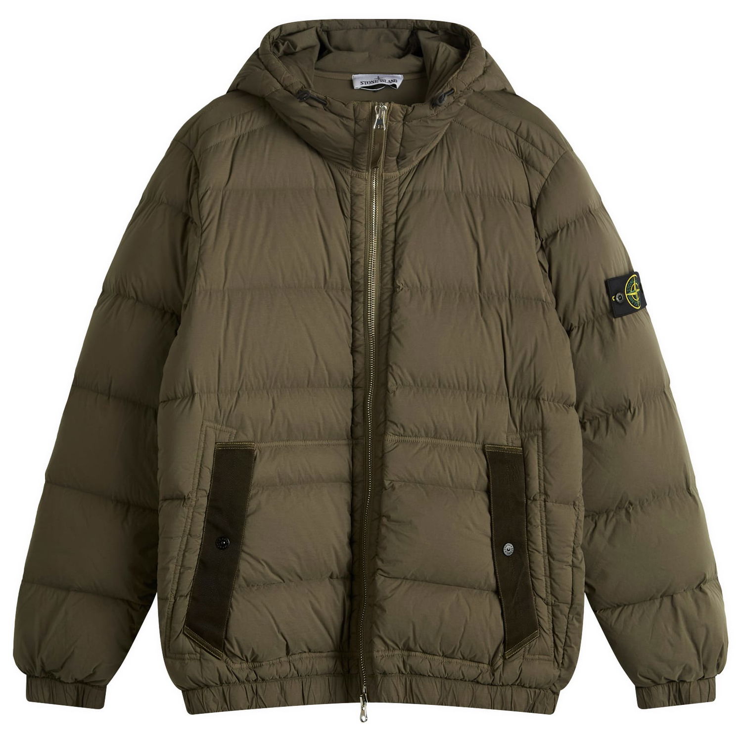 Prešívaná bunda Stone Island Seamless Tunnel Nylon Down-TC Jacket, Size Large Zelené | K2S154100040-V0054, 1