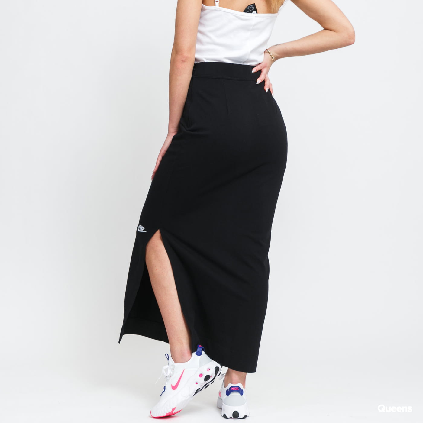 Sukňa Nike Skirt Maxi Jersey Čierna | CZ9730-010, 1