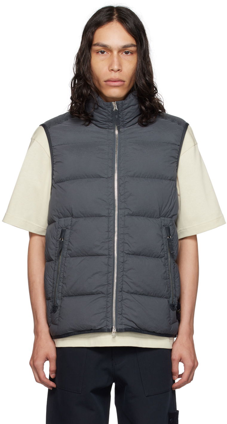 Vesta Stone Island Seamless Tunnel Down Vest Šedá | 7915G1428, 0