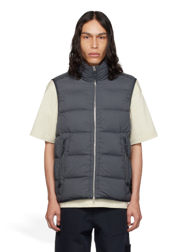 Vesta Stone Island Seamless Tunnel Down Vest Šedá | 7915G1428