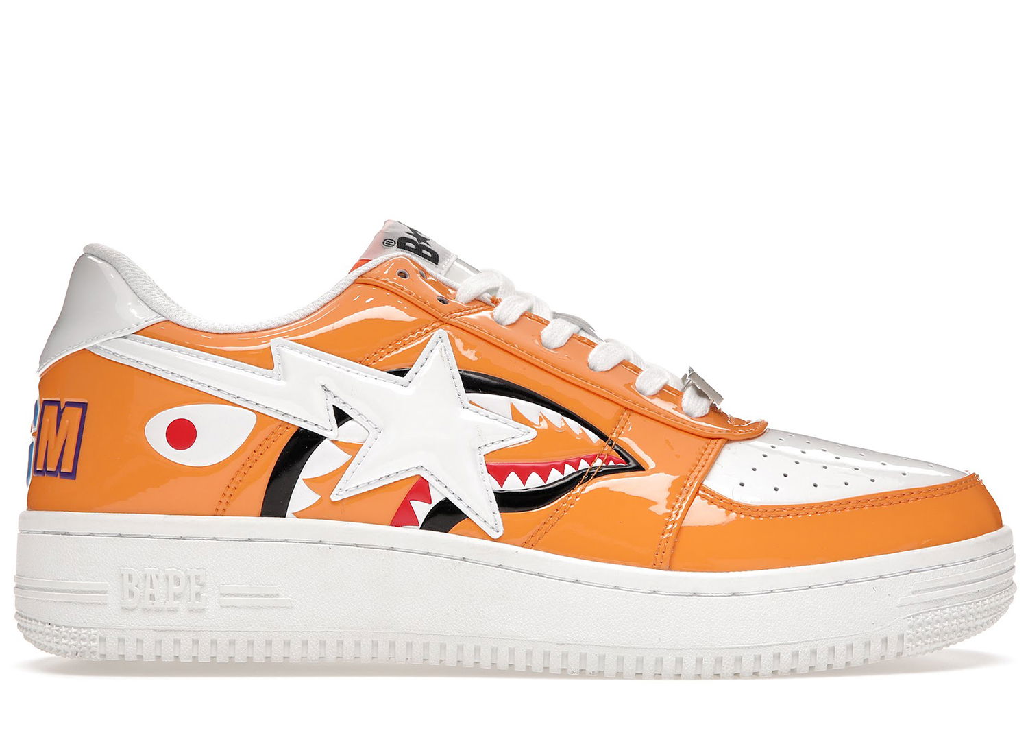 Tenisky a topánky BAPE Bape Sta Low "Color Block Shark Orange" Oranžová | 1G80191009, 0