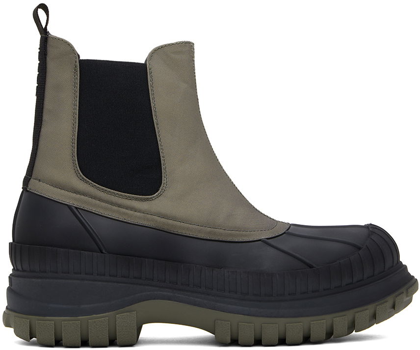 Tenisky a topánky GANNI Outdoor Chelsea Boots Zelené | S2382, 0