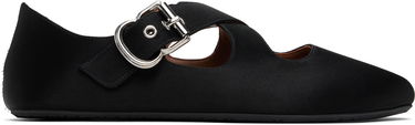 Tenisky a topánky Alaïa ALAÏA Criss Cross Ballerina Flats Čierna | AA3A046TK019, 0