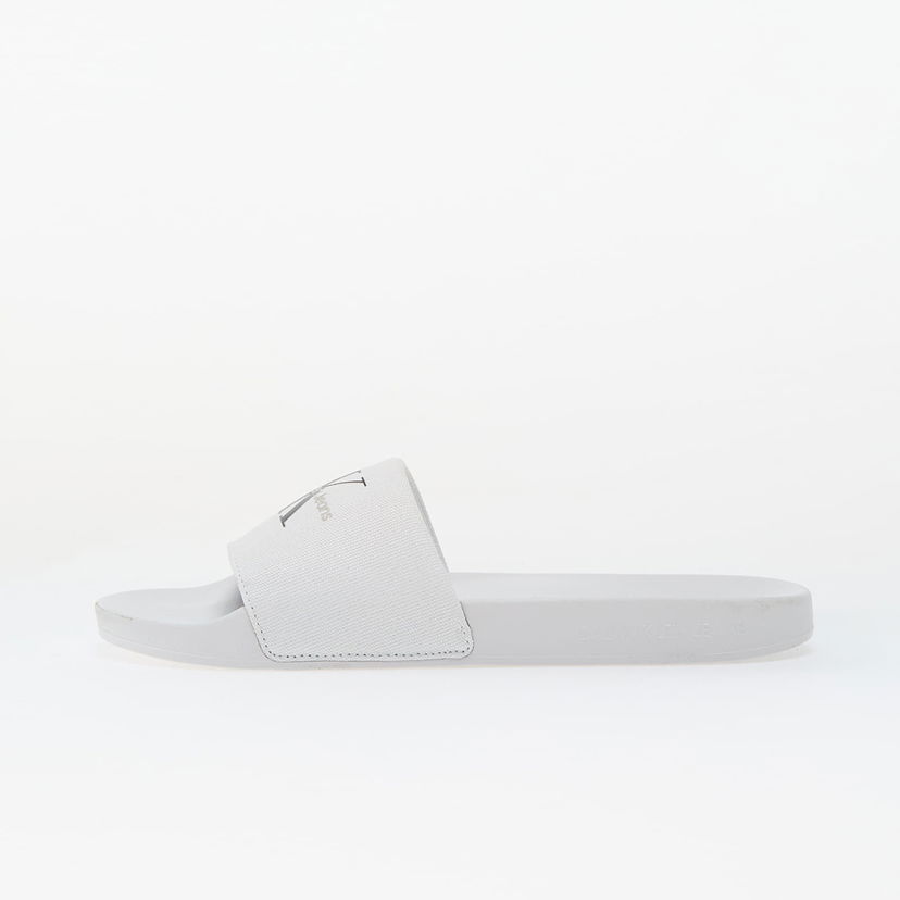 Tenisky a topánky CALVIN KLEIN Jeans Slide Monogram Wn White Biela | YW0YW01835 01W