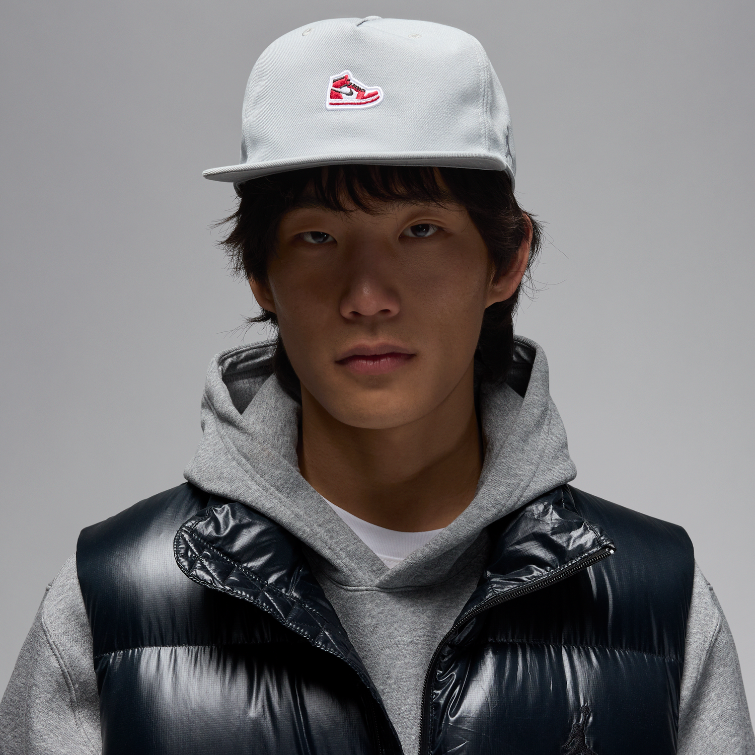 Šiltovka Jordan Jordan Pro Snapback Hat Šedá | HV1169-077, 1