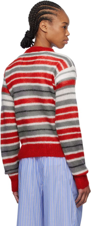 Sveter Marni Marni Striped Mohair Sweater Rôznofarebný | GCMD0573Q0 UFU178, 2