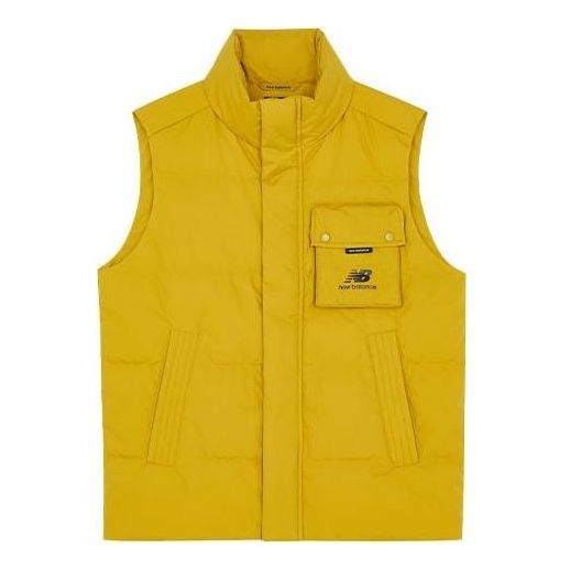 Vesta New Balance Windproof Puffer Vest Žltá | AMV14310-MSU