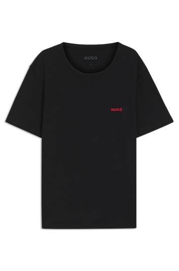 Tričko BOSS Three-Pack of Cotton T-Shirts with Logo Čierna | 50493972