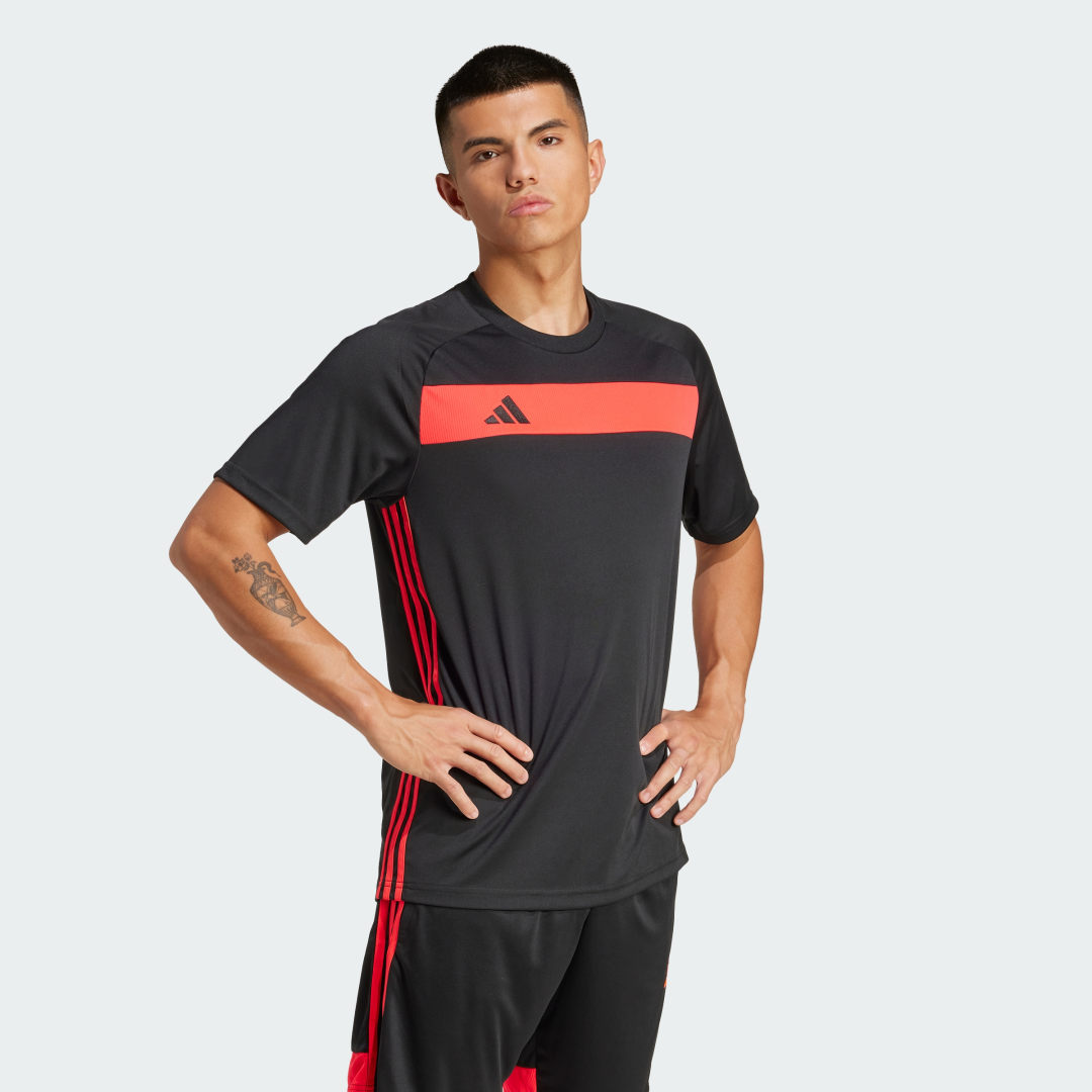 Tričko adidas Performance Tiro 25 Black Training T-Shirt Čierna | JM3588, 1