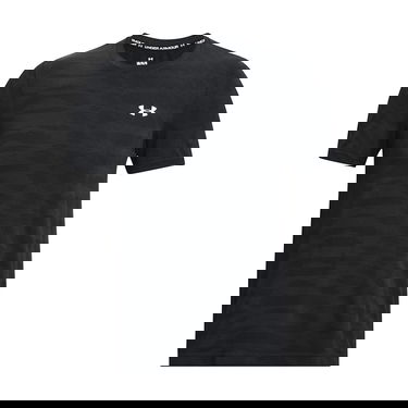 Tričko Under Armour HeatGear Seamless Ripple Tee Čierna | 1379281-001, 4
