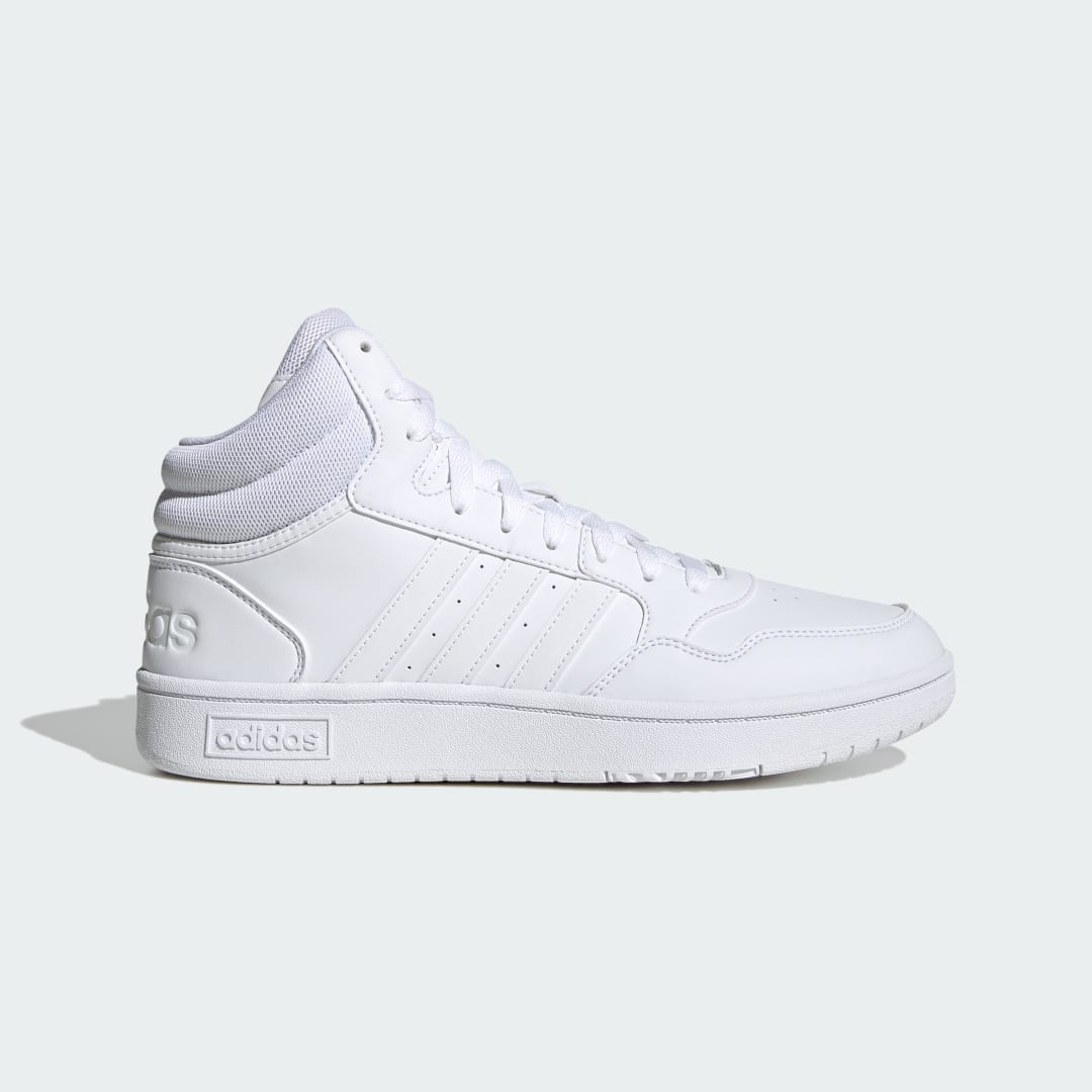 Tenisky a topánky adidas Performance Sportswear Hoops 3.0 Mid Lifestyle Basketball Classic Vintage Biela | ID9838, 0