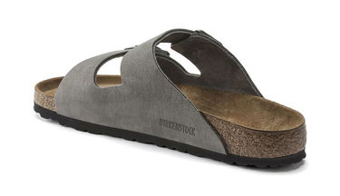 Tenisky a topánky Birkenstock Arizona Nubuck Leather Narrow Fit Sandals Šedá | 1020707, 6