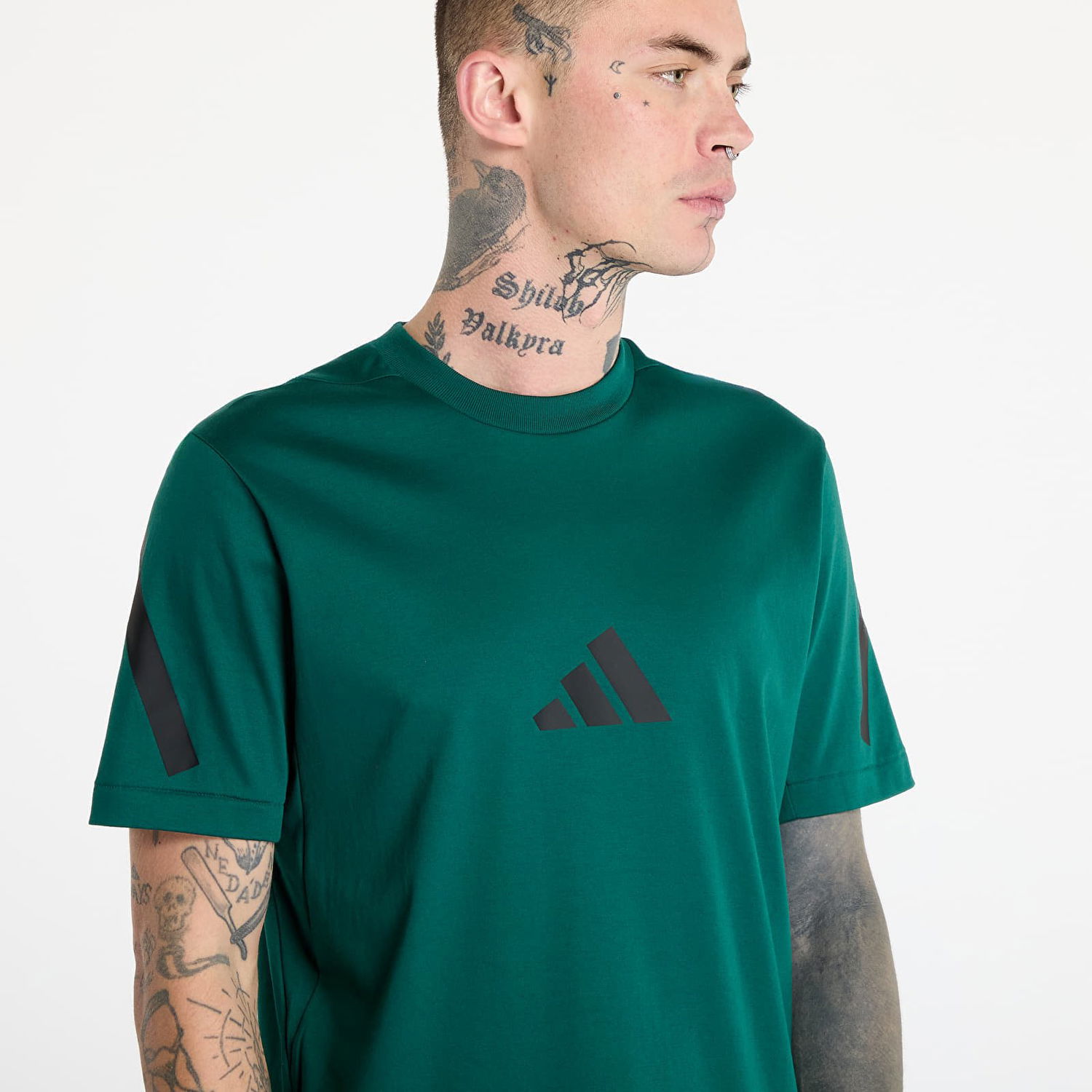 Tričko adidas Performance Men's Z.N.E. Green Tee Zelené | JF6544, 1
