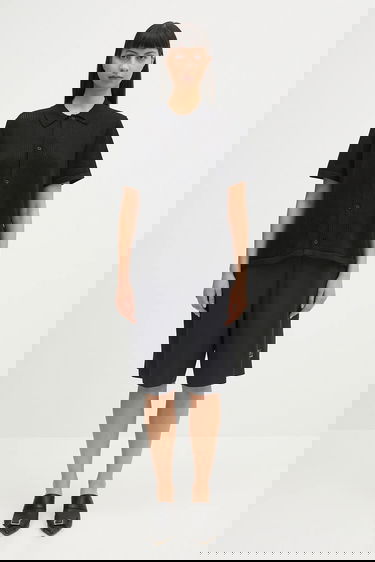 Polo tričko Carhartt WIP Temple Short Sleeve Regular Fit Perforated Knit Polo Shirt Čierna | I034541.89XX, 4