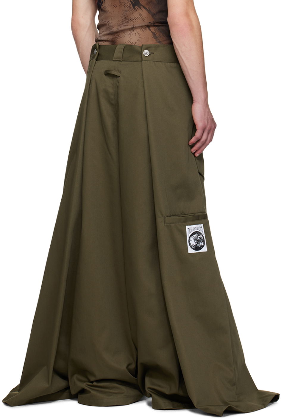 Jean Paul Gaultier x Shayne Oliver 'The Wrap' Wide-Leg Trousers