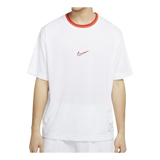 Dres Nike Mesh Basketball T-Shirt Biela | BV9390-100