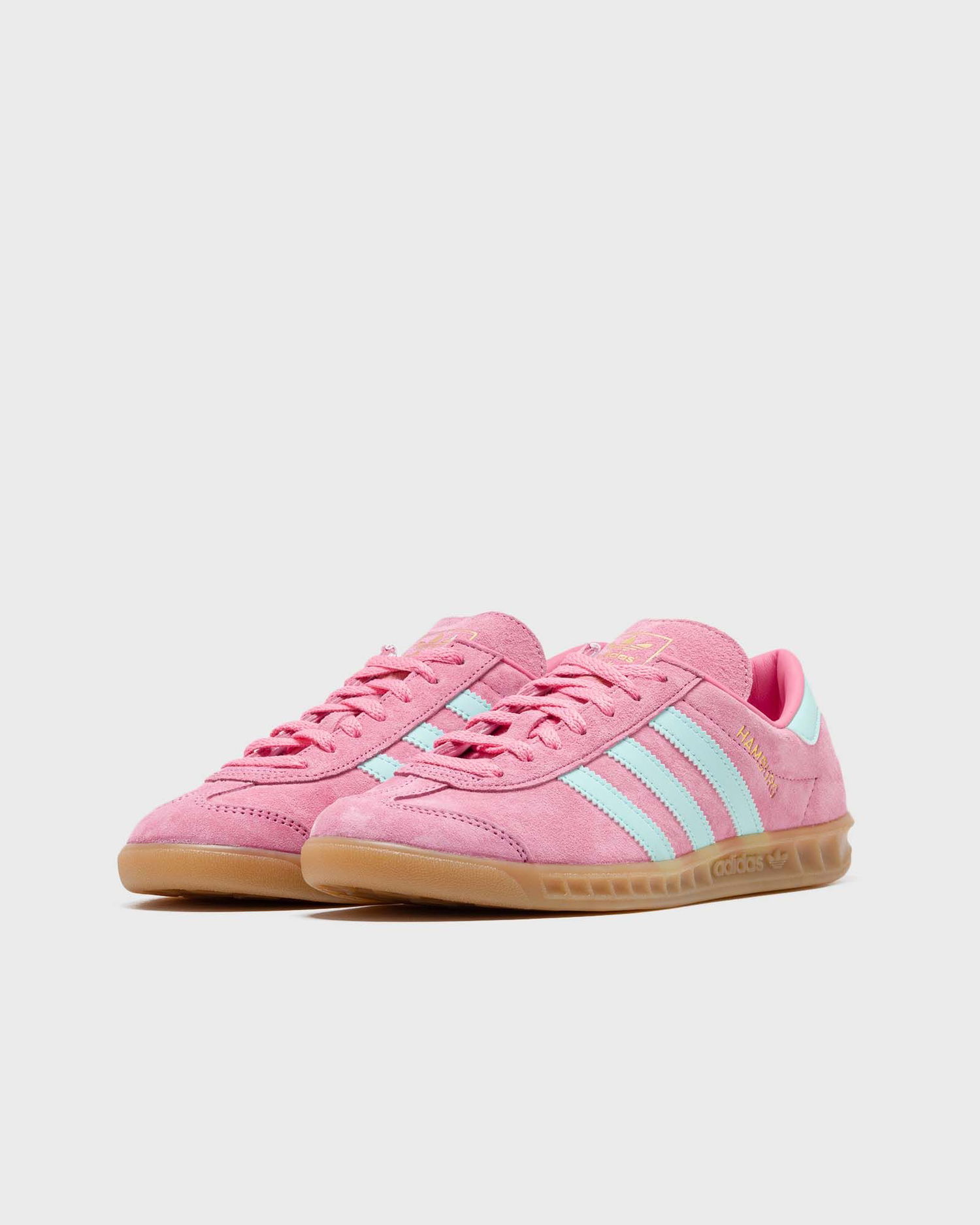 Tenisky a topánky adidas Originals Hamburg Bliss Pink Aqua Gum W Ružová | IH5459, 1