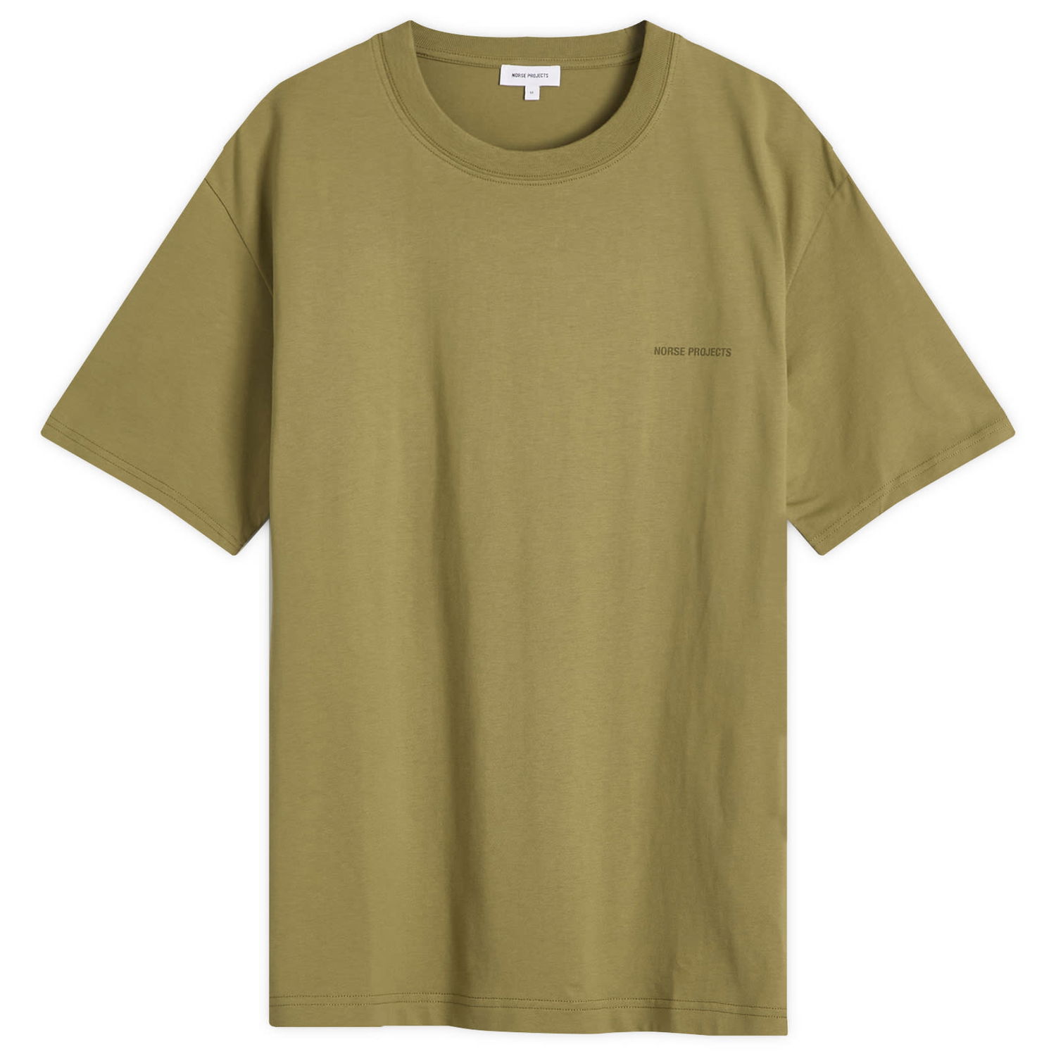 Tričko NORSE PROJECTS Norse Projects Johannes Logo T-Shirt, Size Large Zelené | N01-0684-8037, 0