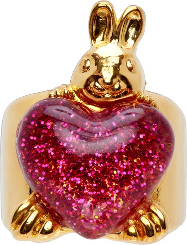 Prsteň Chopova Lowena Chopova Lowena Belly Bunny Heart Ring Rôznofarebný | 6654, 0