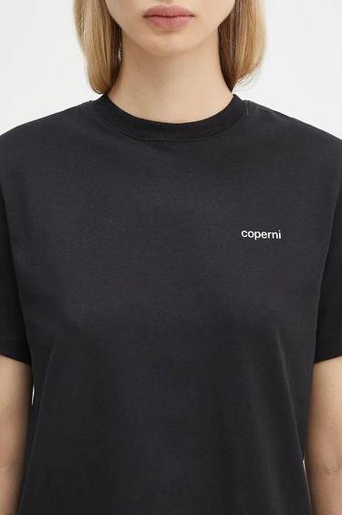 Tričko Coperni Boxy Logo T-Shirt Čierna | COPJS03504, 3