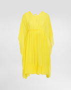 Dolce & Gabbana Silk Chiffon Caftan With Drawstring