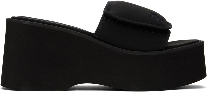 Tenisky a topánky Courrèges Scuba Wave Platform Sandals Čierna | 124SSD007NE0005, 0