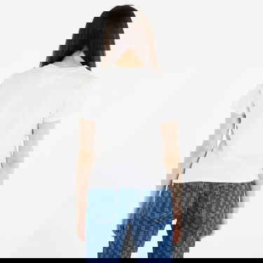 Tričko Tommy Hilfiger TOMMY JEANS Regular Color Serif T-Shirt Biela | DW0DW15447 YBR, 1