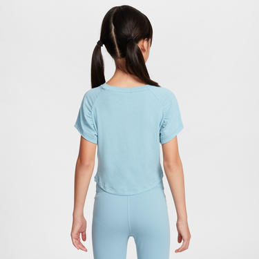 Tričko Nike Girls' Dri-FIT Short Sleeve Fitted T-Shirt Modrá | HF4673-464, 3