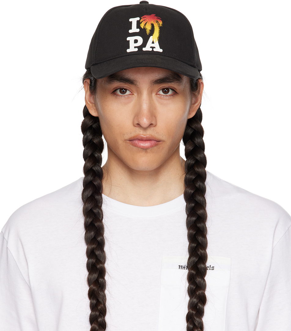 Šiltovka Palm Angels I Love PA Čierna | PMLB094F23FAB0061001, 0