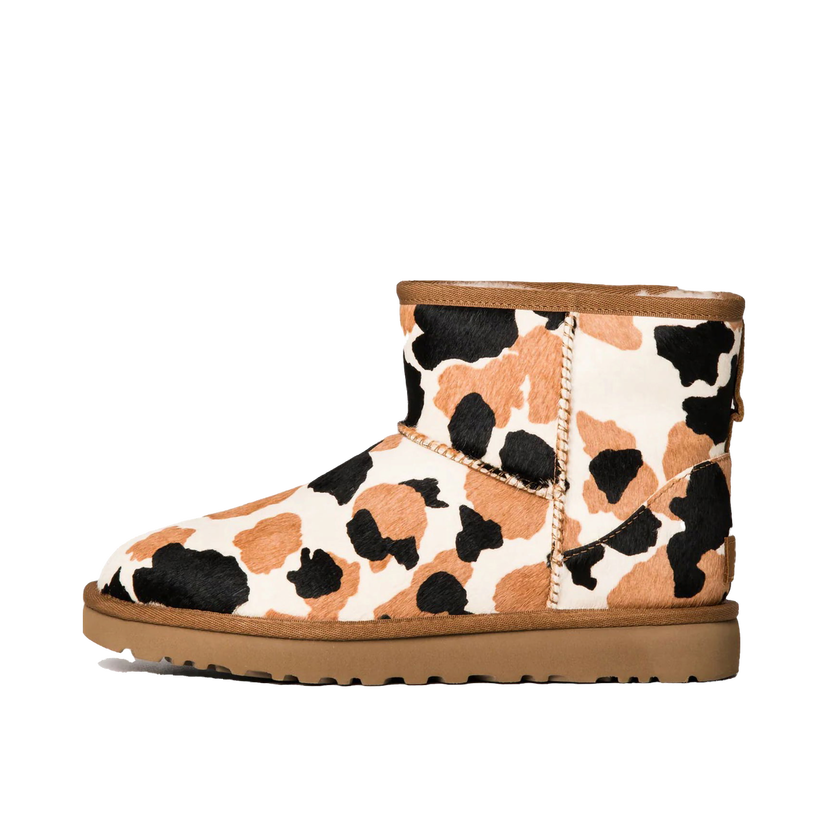 Tenisky a topánky UGG Classic Mini Cow Print Béžová | 1123353-CHE