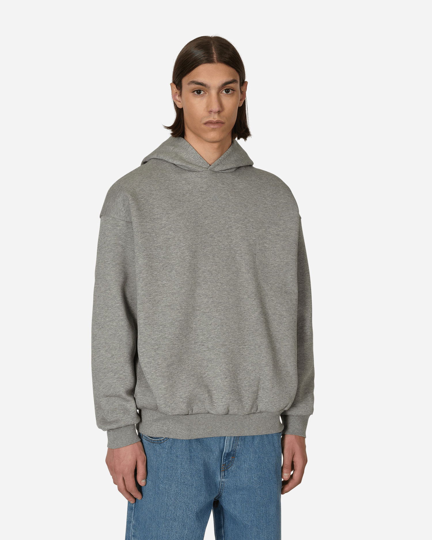Mikina adidas Originals Basketball Heather Hooded Sweatshirt Šedá | IP1688 001, 0