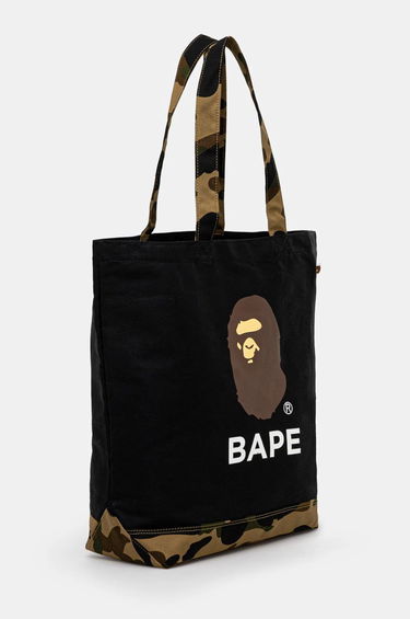 Tote bag BAPE A BATHING APE 1St Camo Ape Head Tote Bag Black Universal Čierna | 001BAK801009M BLK, 3