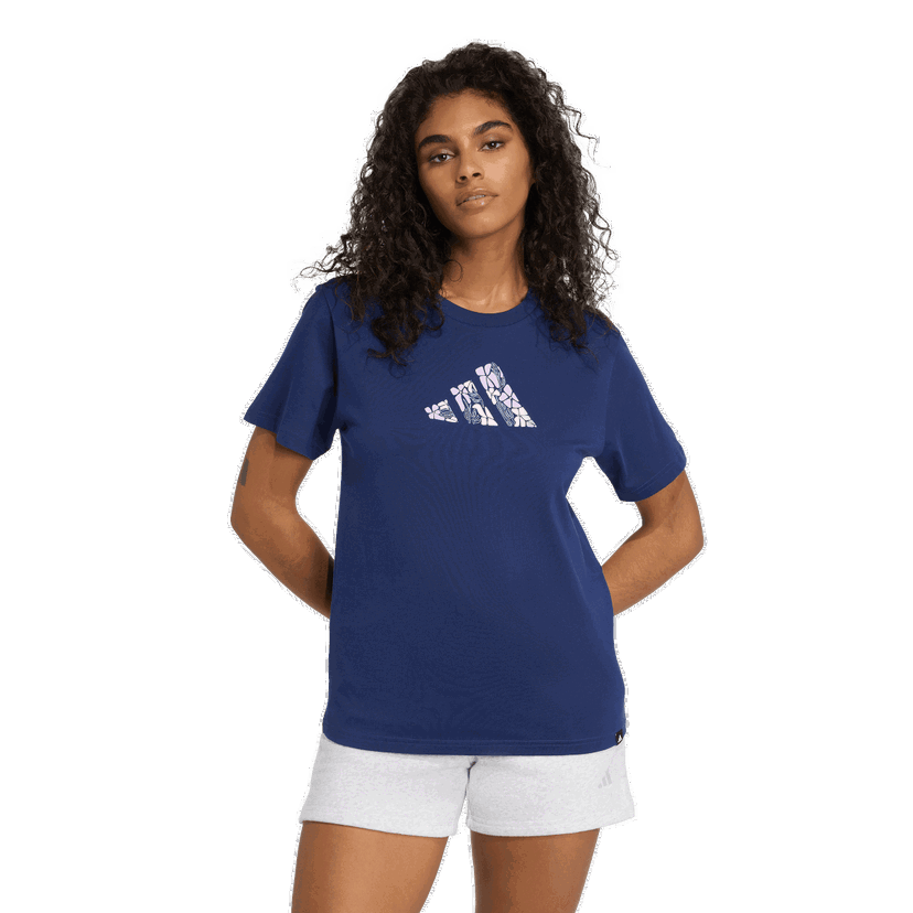Tričko adidas Originals Soft Graphic T-Shirt Modrá | JM4439
