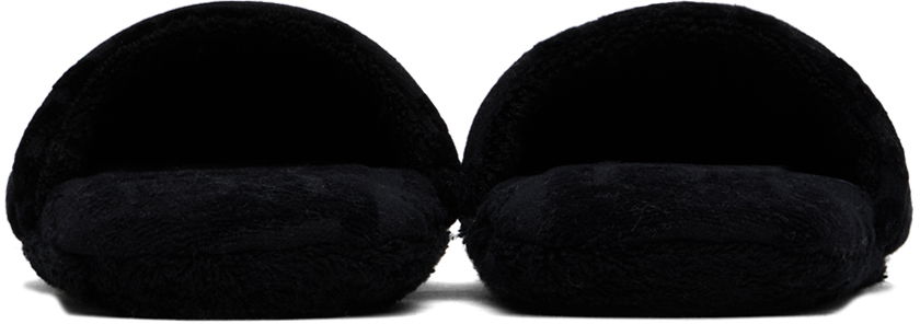 Tenisky a topánky Versace Allover Towel Slippers Čierna | ZSLB00009_1A07545, 1