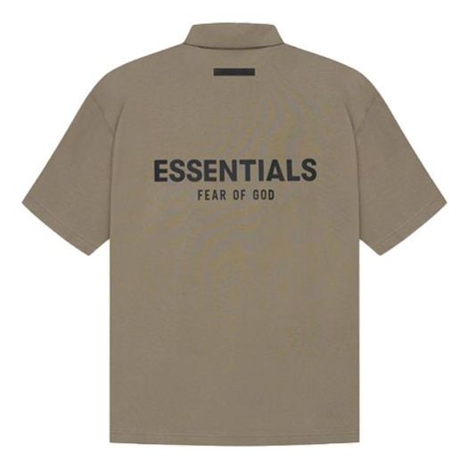 Polo tričko Fear of God Essentials SS21 Polo Zelené | FOG-SS21-550, 0
