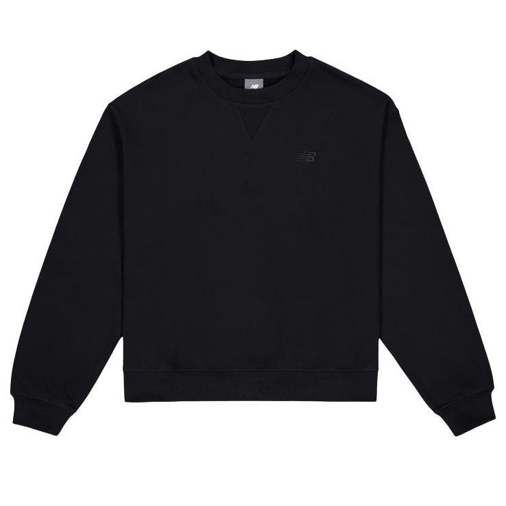 Mikina New Balance Athletics French Terry Crew Sweatshirt Čierna | WT41500-BK, 0