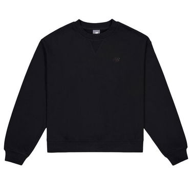 Mikina New Balance Athletics French Terry Crew Sweatshirt Čierna | WT41500-BK, 0