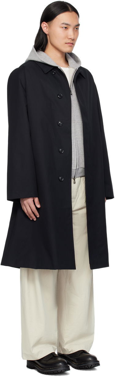 Trenčkot NANAMICA nanamica 2L GORE-TEX Balmacaan Coat Čierna | S25SB032U, 4