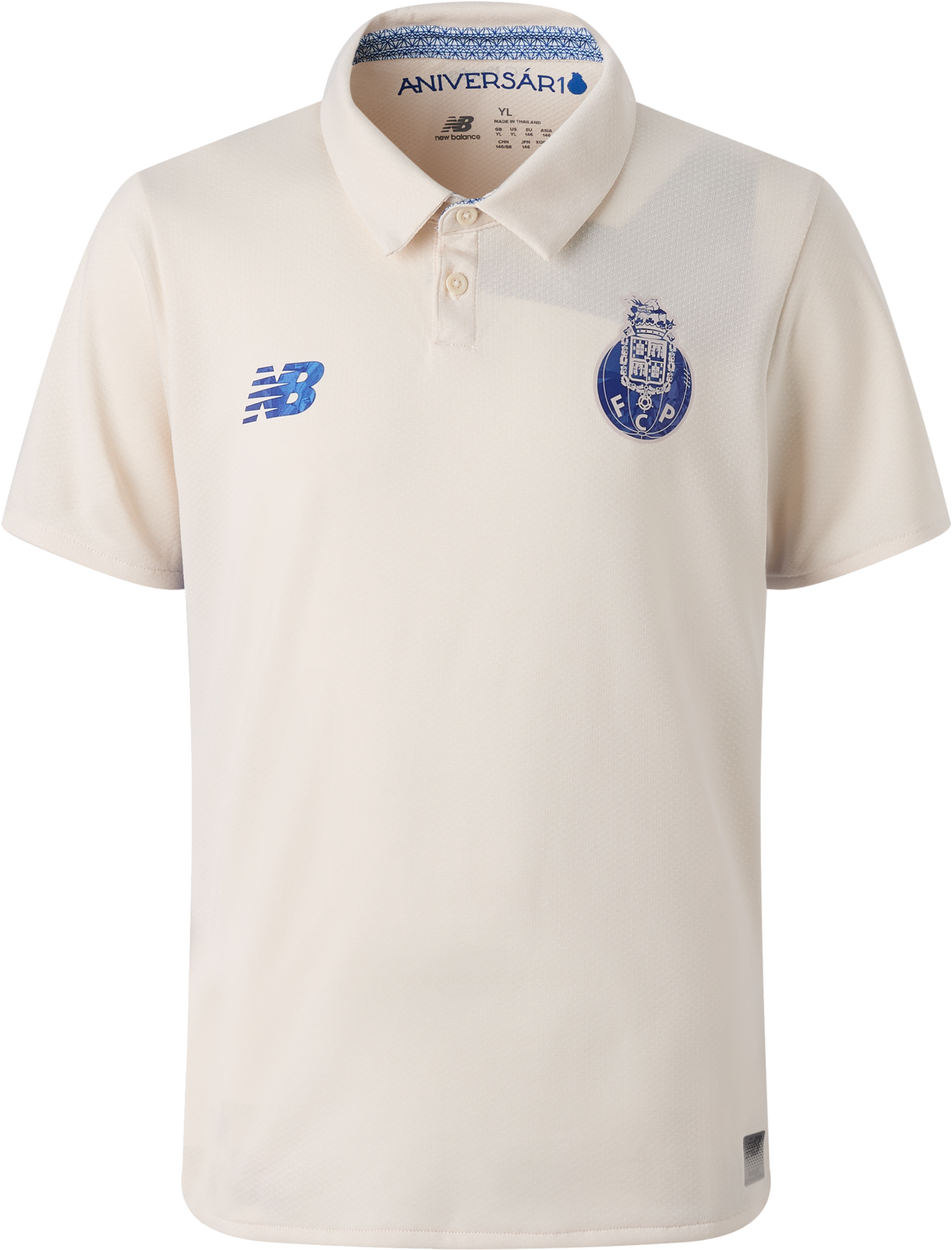 Dres New Balance FC Porto 3rd Jersey 2025/26 Kids Béžová | jt230493-thd, 0