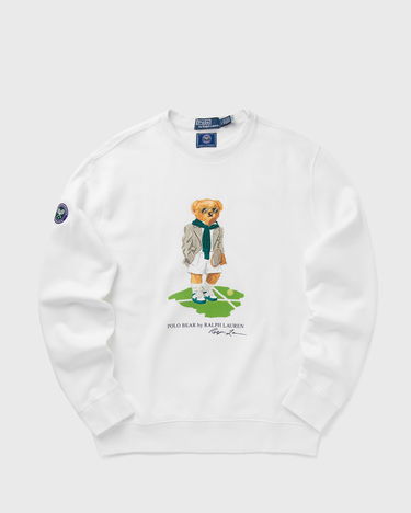 Mikina Polo by Ralph Lauren Ralph Lauren Wimbledon Bear Sweatshirt Biela | 710970508001, 1