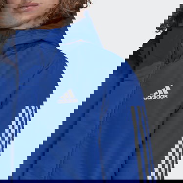Bunda adidas Originals Utilitas 3-Stripes Hooded Jacket Modrá | GT1706, 3