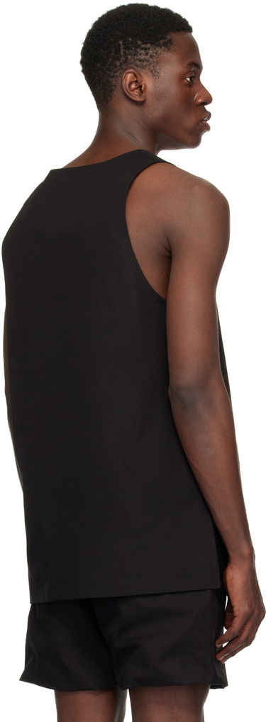 Tielko We11done We11done Scoop Neck Tank Top Čierna | WD-BL1-24-118-M-BK, 2