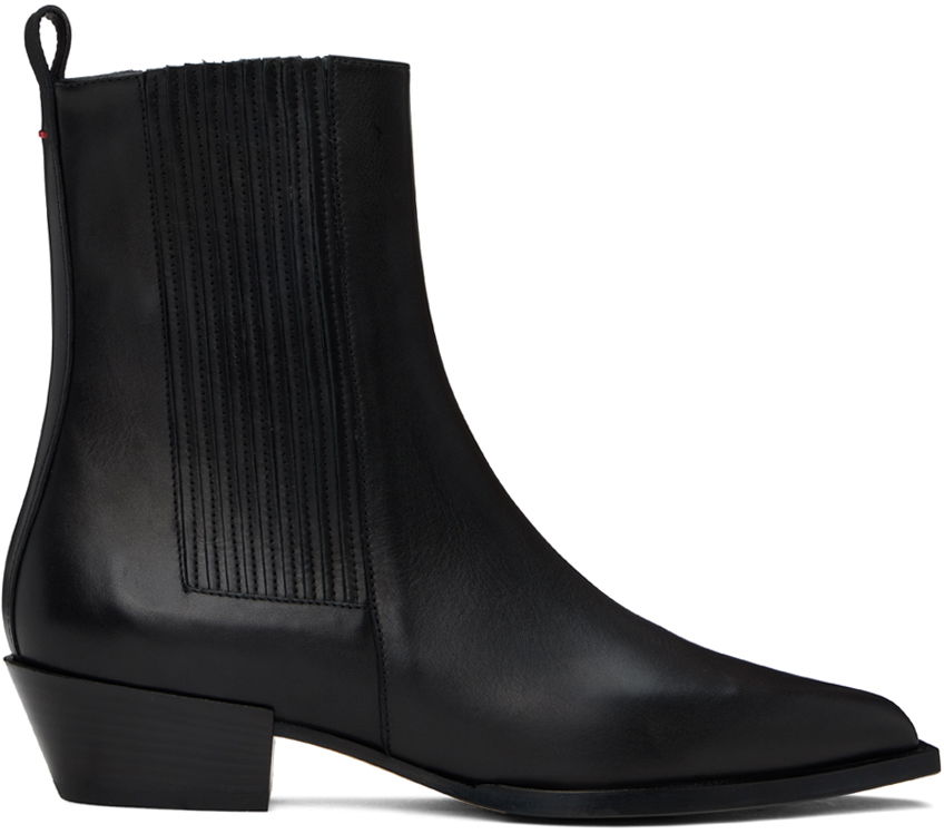 Oblečenie Aeyde Aeyde Belinda Cowboy Chelsea Boots Čierna | A11-AB-VICS40BL-0121-800-001, 0
