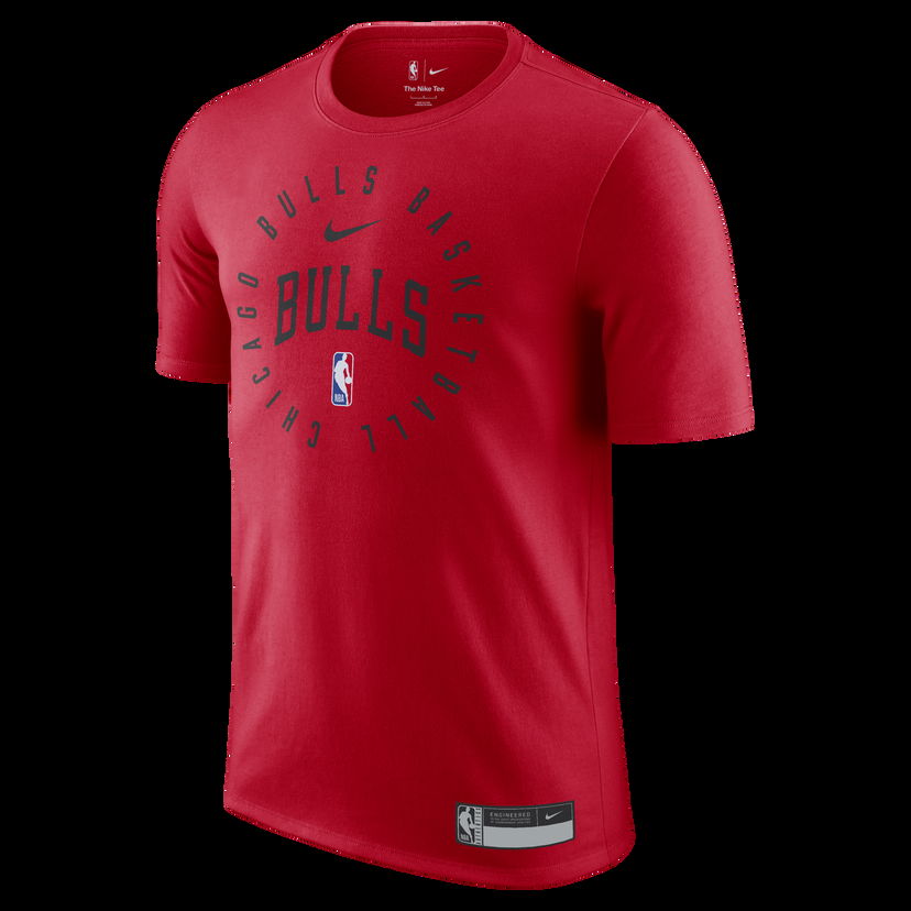 Tričko Nike NBA Dri-FIT Chicago Bulls Tee Červená | HF1718-657